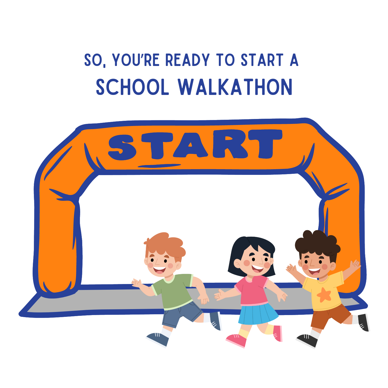 easy planning steps for starting a school walkathon